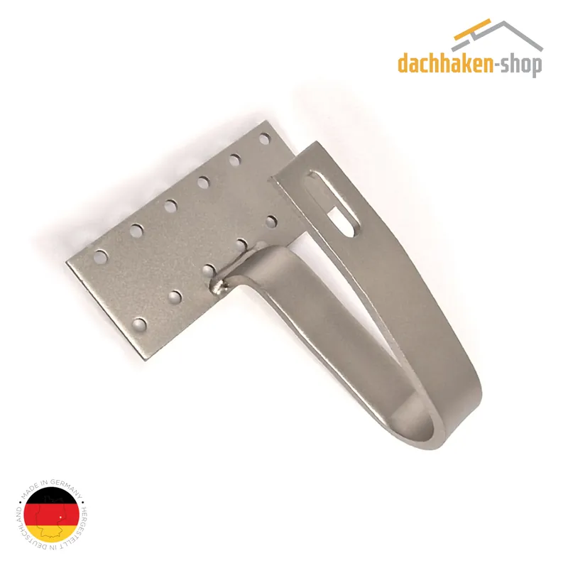 Ausverkauf Dachhaken Schwerlast | Platte: 5x80x180 | Haken: 8x35 | Material 1.4016 | 5463