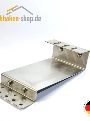 Super-Preis Dachhaken Biberschwanz Doppeldeckung | Edelstahl 1.4301 | 2-fach verstellbar