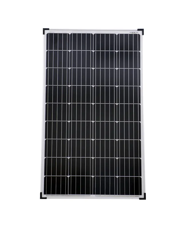 Solarmodul 130 Watt Mono Solarpanel Solarzelle 1130x680x35 90646 Zertifiziert