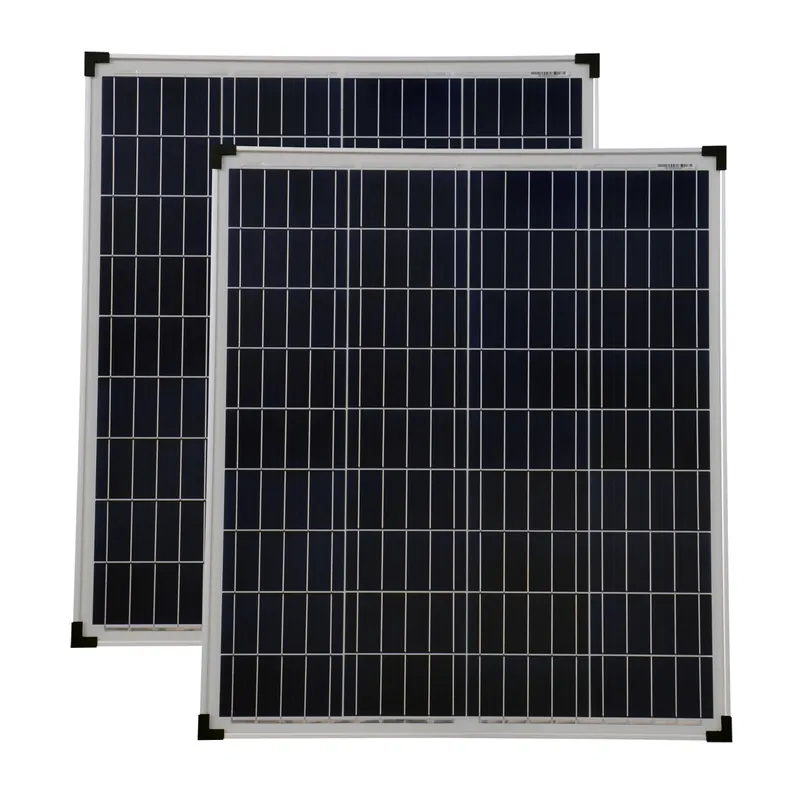 Solarmodul 2 Stück 80 Watt Poly Solarpanel Solarzelle 780x680x30 90615 Jetzt Kaufen