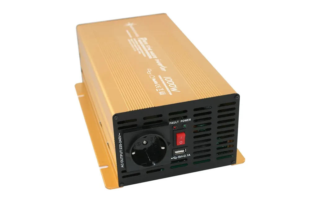 Sonderaktion Spannungswandler NP 24V 1000 Watt Power USB 2.1A reiner SINUS Gold Edition