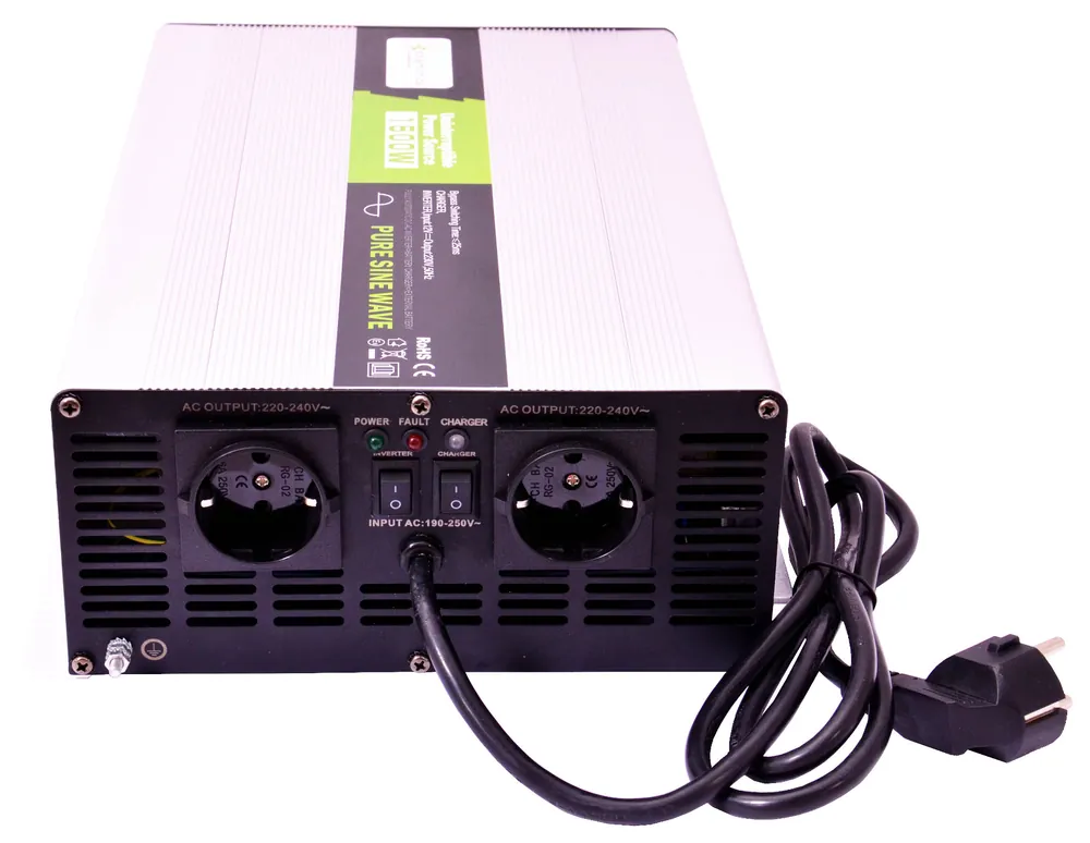 Spannungswandler USV 12V NPS 1500 Watt reiner SINUS UPS Inverter Gratis Versand