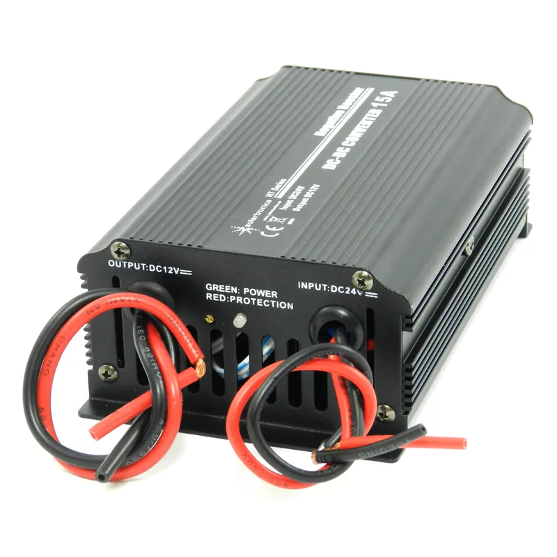 Zertifiziert Spannungswandler 24V DC auf 12V DC 15A 180W Negative Booster Konverter