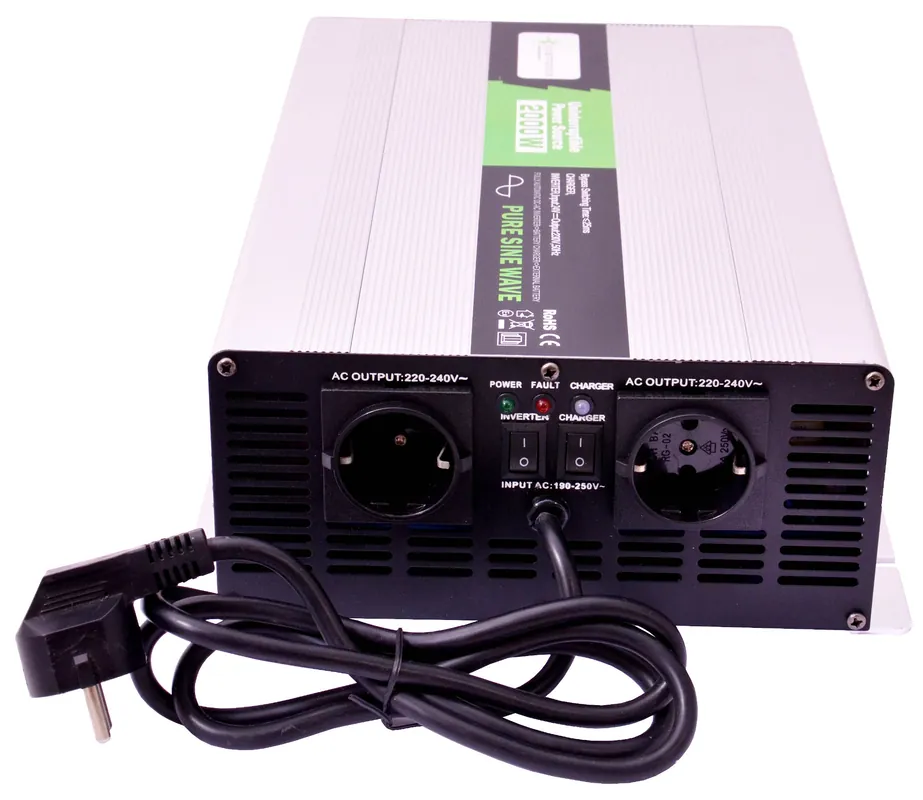 Spannungswandler USV 24V NPS 2000 Watt reiner SINUS UPS Inverter Solange Der Vorrat Reicht