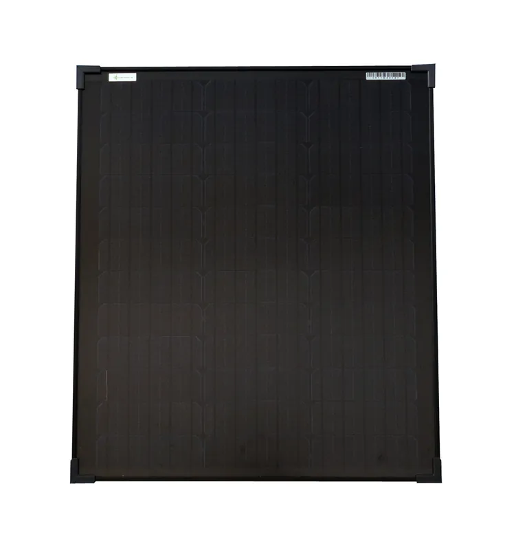 Solarmodul 50 Watt schwarz Mono Solarpanel Solarzelle 630x545x35 92084 Neue Ware