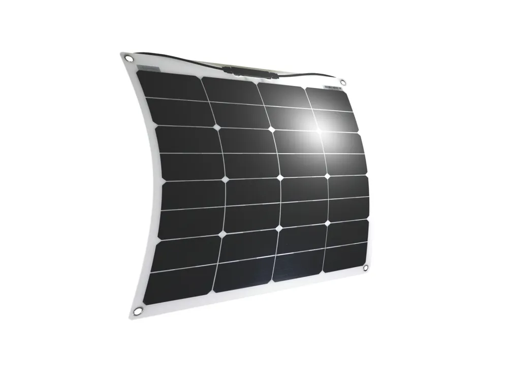 Expressversand Solarmodul 50 Watt flexibel Mono Solarpanel 580x540x2
