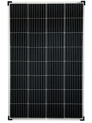 180 Watt Mono Solarmodul 10 Busbars 210mm Zellformat Solarpanel Neu