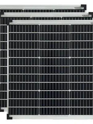 3x60 Watt Mono Solarmodule 10 Busbars 210mm Zellformat Solarpanel Heißes Angebot