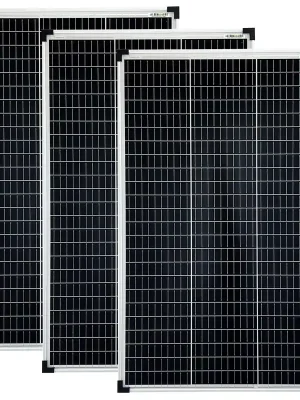 3x100 Watt 36V Mono Solarmodule 10 Busbars 210mm Zellformat Solarpanel Sichere Zahlung