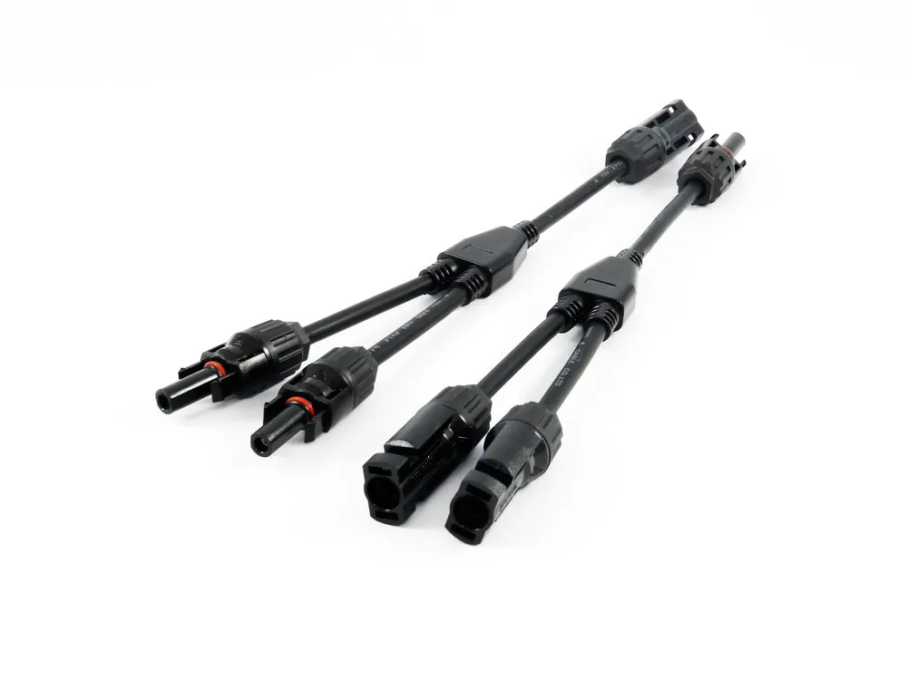 Solar Stecker kompatibel mit MC4 Y Kabel 2 fach Verteiler Solarstecker Preis Gesenkt
