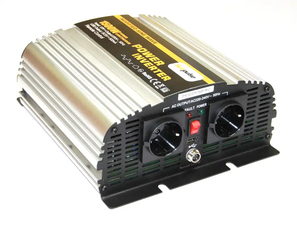 Spannungswandler NS 12V 1500/3000 Watt incl. Kabelfernbedienung Online Kaufen