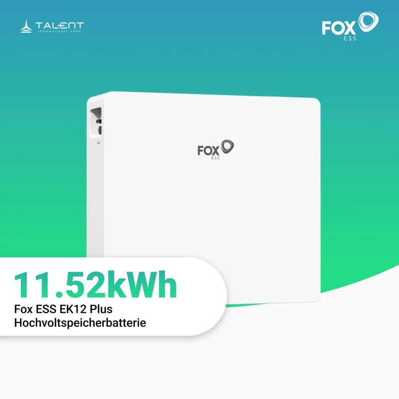Top-Preis Fox Ess EK12 Plus Hochvoltspeicherbatterie 11.52kWh
