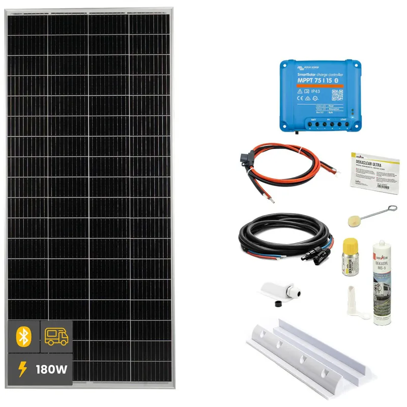 180 W SOLA Frame Mono Wohnmobil Komplettset weiß Sofort Bestellen