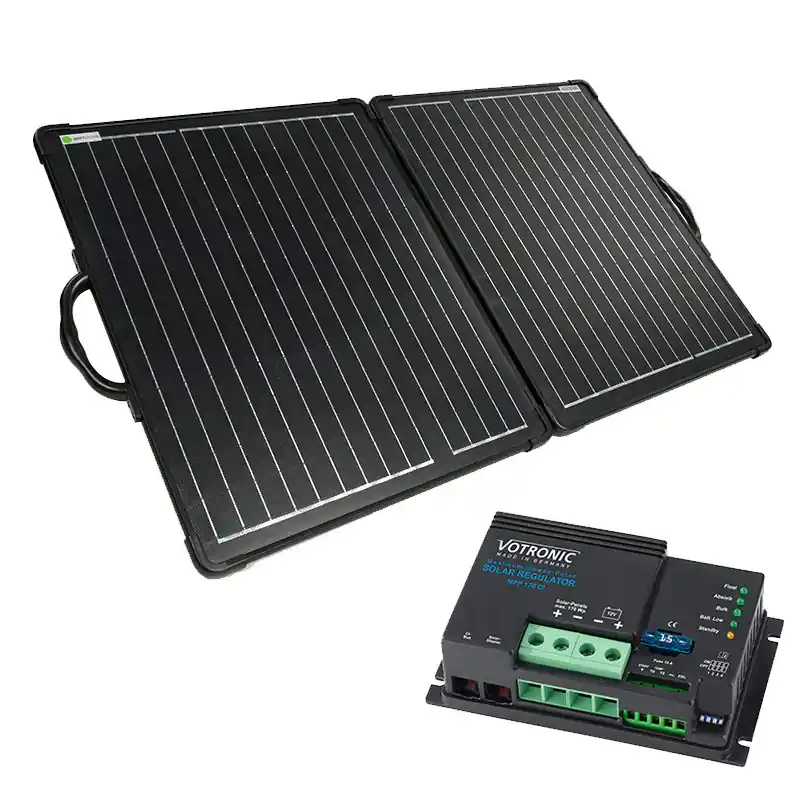 Sichere Zahlung WATTSTUNDE 100W ULTRA LIGHT Solarkoffer WS100SUL mit Votronic MPP170 CI Laderegler
