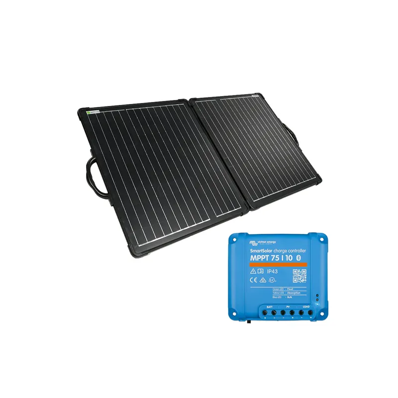 Bestseller WATTSTUNDE 120W ULTRA LIGHT Solarkoffer WS120SUL mit Victron SmartSolar MPPT 75/10