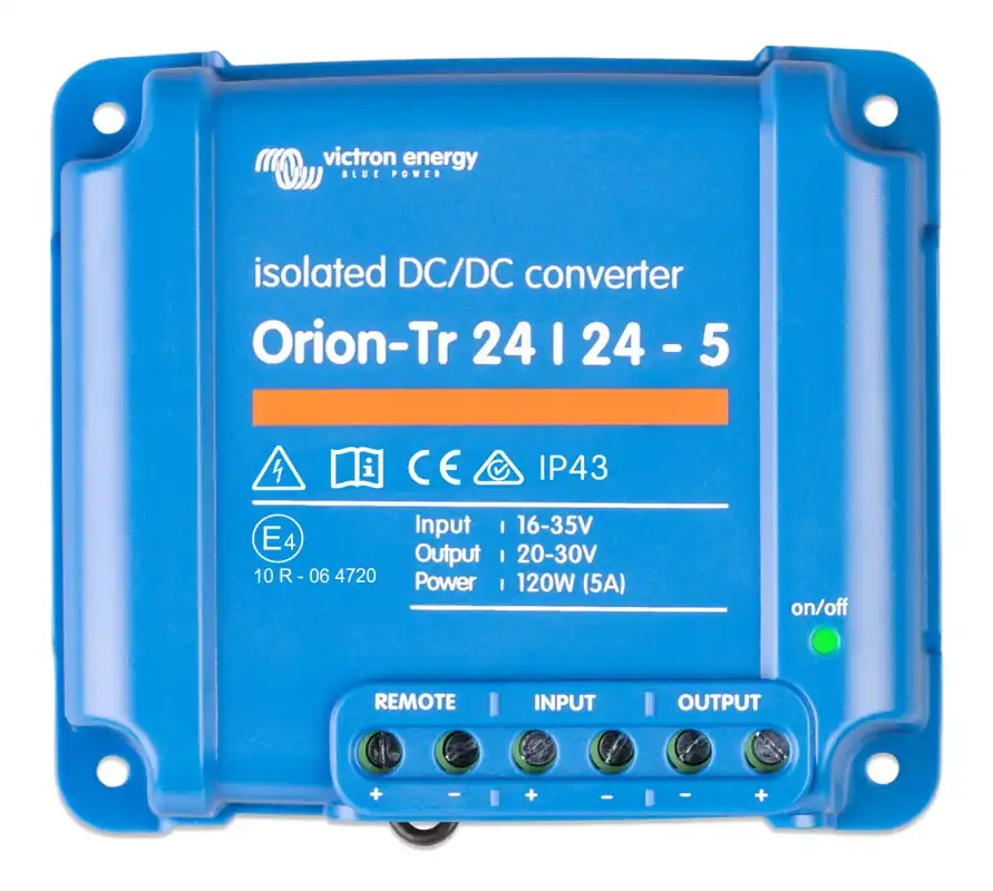 Victron Orion-Tr 24/24-5A (120W) DC-DC converter isolated Neu