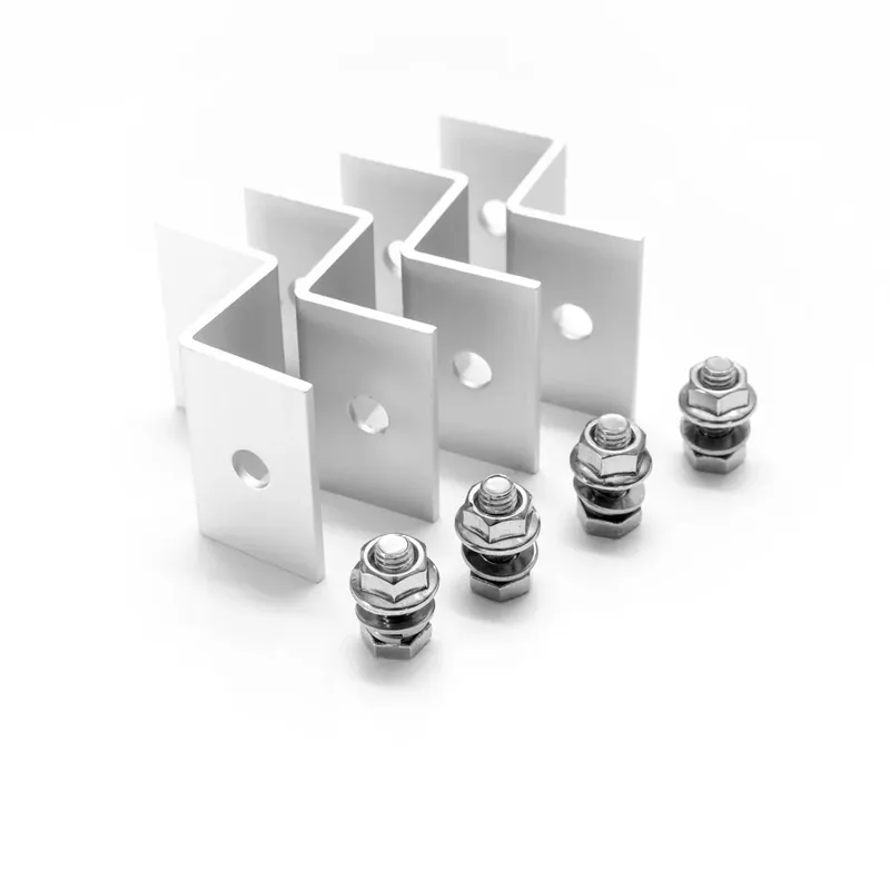 Direkt Vom Hersteller WATTSTUNDE® 38 mm Aluminium Z-Winkel HSZ38 weiß Halterung