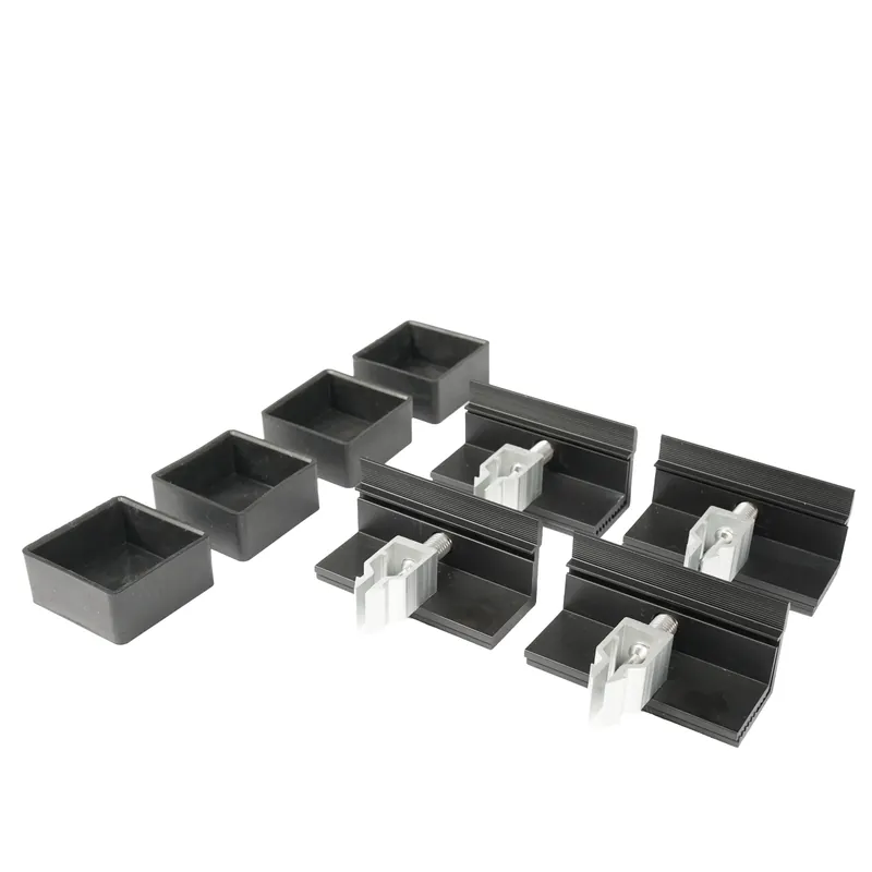 WATTSTUNDE® Hausdachhalterung Endklemmen + Kappen Bestpreis