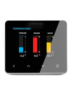Simarine PICO Blue Set ohne Rahmen - Batteriemonitor, Tankelektrode und Shunt - silber Direkt Vom Hersteller