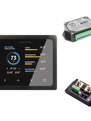 Simarine PICO Standard Set Rev23 - Schwarz mit Einbaurahmen Saisonangebot