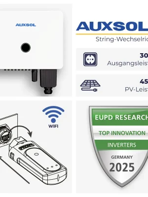 Super-Preis AUXSOL ASN-30TL-G2 String-Wechselrichter 3-phasig 30 kW