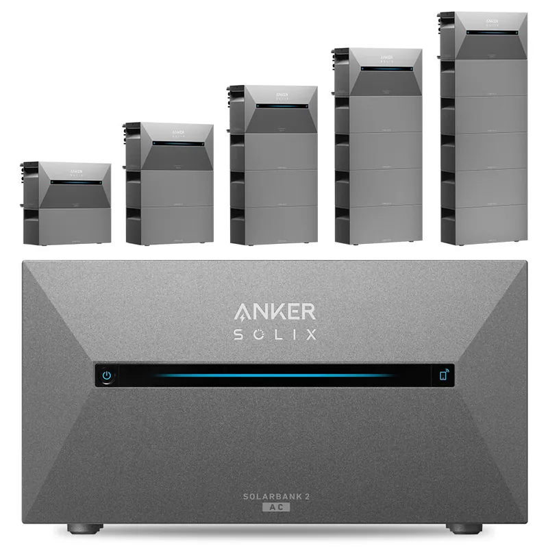 Anker SOLIX Solarbank 2 E1600 AC | 1,6 kWh bis 9,6 kWh wählbar Neuheit