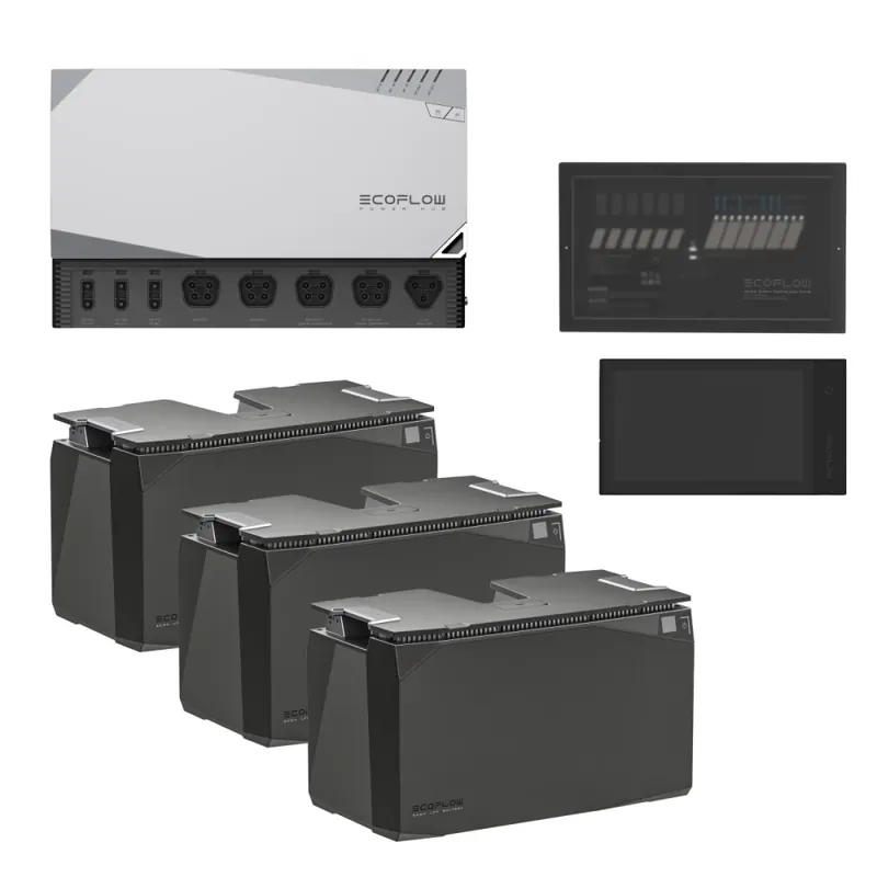 EcoFlow Power Hub 5kVA Set mit LFP Batterie | 5 / 10 / 15 kWh wählbar Zertifiziert