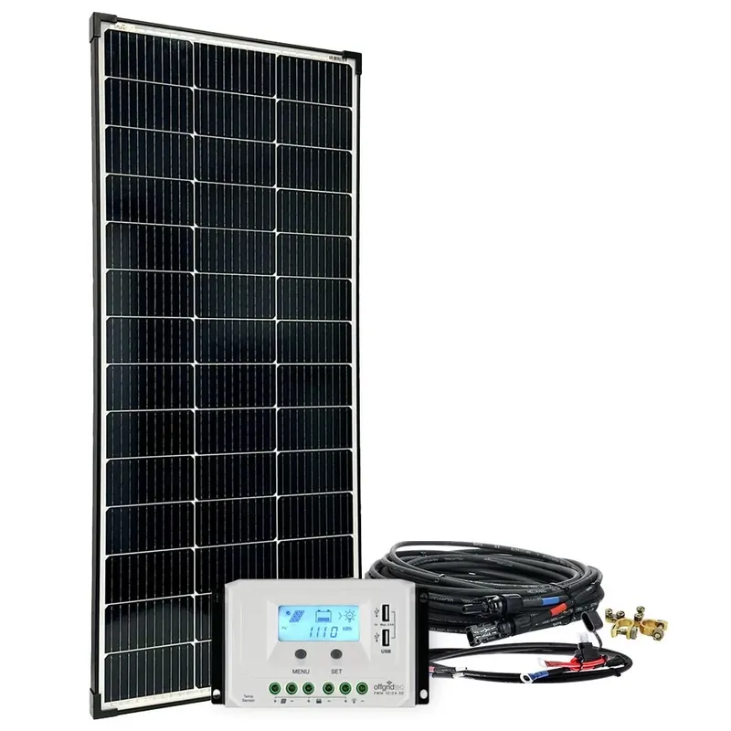 Offgridtec® basicPremium-XL 150W Solaranlage 12V/24V Komplettsystem Garantierte Lieferung