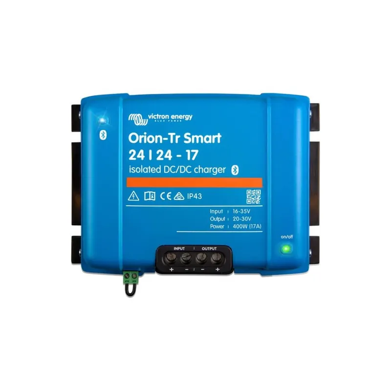 Aktuell Victron Orion-Tr Smart 24/24-17 400W Ladebooster | Isoliert, DC/DC Ladegerät