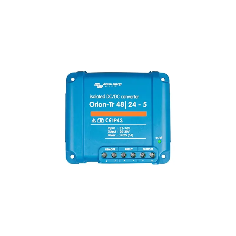 Kostenfreie Lieferung Victron Orion-Tr 48/24-5A - Isolierter DC/DC Spannungswandler
