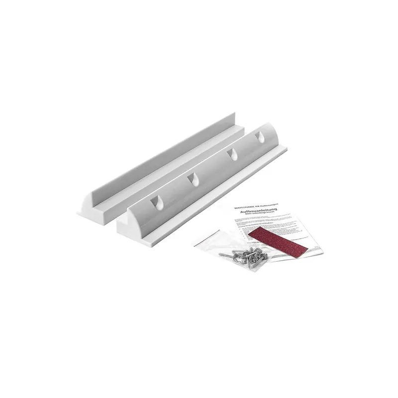 Schneller Versand WATTSTUNDE® Solarmodul Halterung HXH68/W ABS Kunststoff weiss