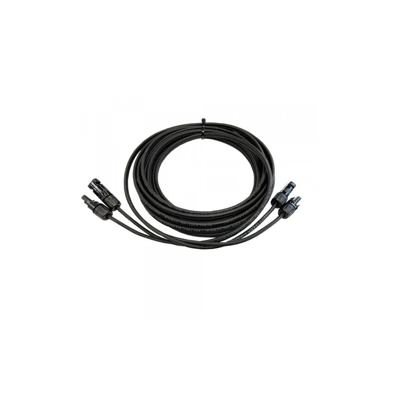 8m 2x4mm² MC-4 zu MC4 Verbindungskabel Stecker/ Buchse Verlängerung Kostenloser Rückversand