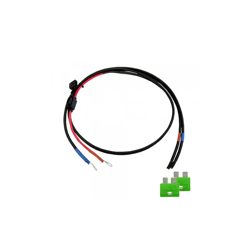 Wochenendangebot Offgridtec 1,5m 6mm² Batteriekabel mit 30A Sicherung M8-Ringöse