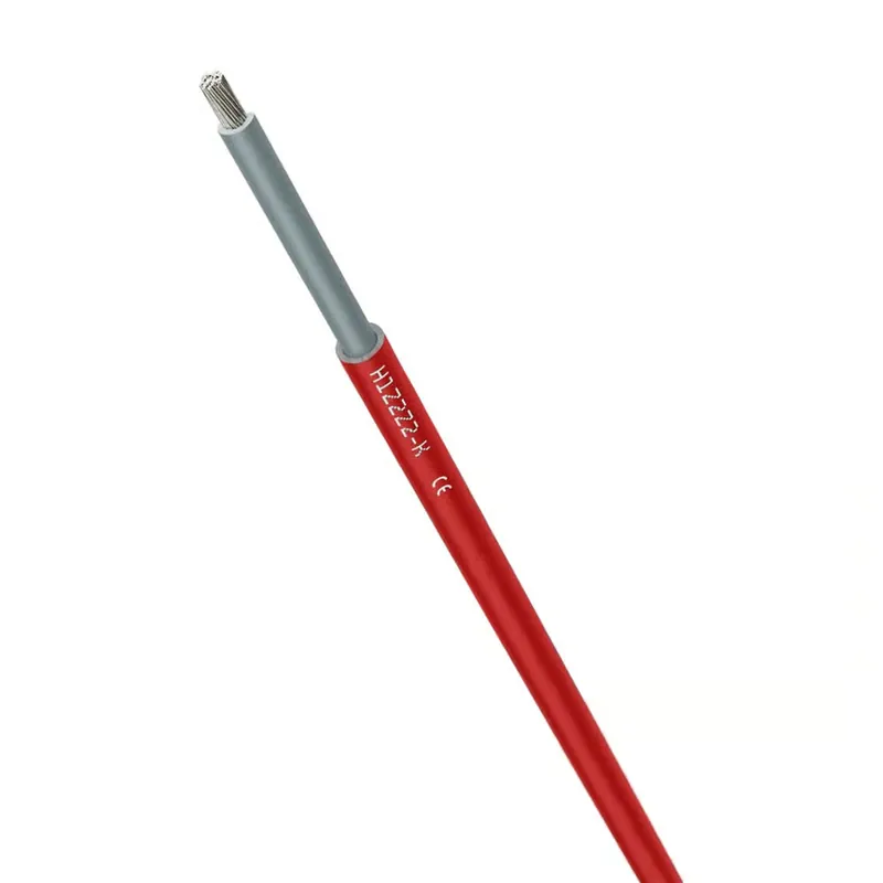 Neue Kollektion Solarkabel H1Z2Z2-K 1X6 Rot Einzelader TÜV EN50618 IEC62930