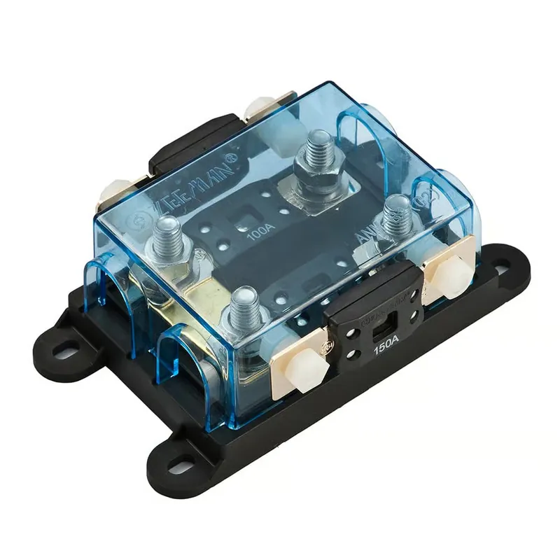 Kracherpreis Offgridtec 2-fach MEGA-Fuse Sicherung Halter mit Halterung für Ersatzsicherung