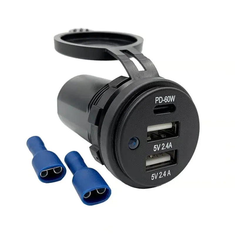 Nur Für Kurze Zeit Offgridtec USB Doppelsteckdose USB-A / USB-C 5V