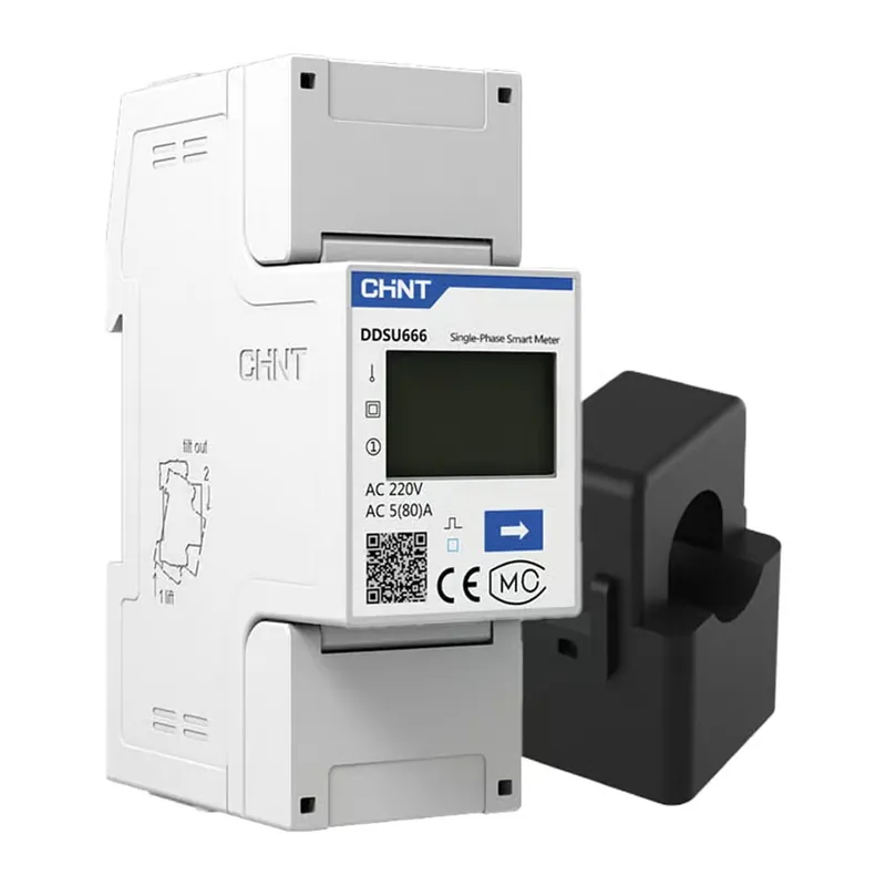 Hoymiles Stromzähler DDSU666 1-phasig inkl. 100A Stromwandler CT Billig