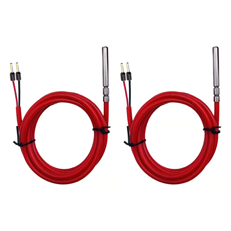 Offgridtec Temperatursensoren 2 Stk. PT1000 mit 2m Kabel Widerstandsthermometer für Solar Heizung und Steuerungstechnik Bestseller