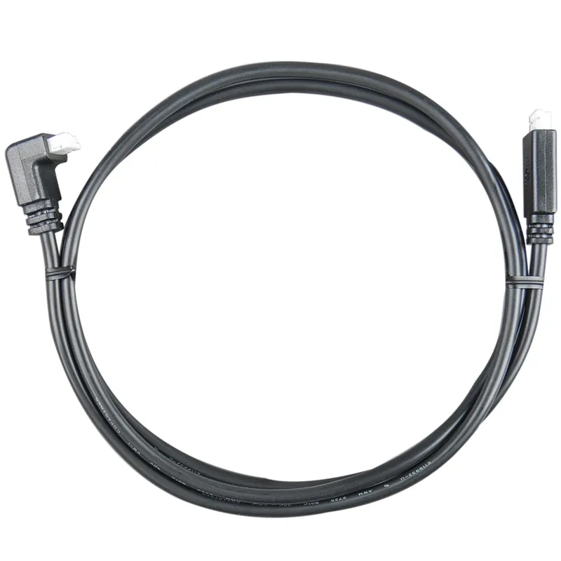 Victron VE.Direct Kabel (mit abgewinkeltem Stecker auf einer Seite) 1,8m Sonderaktion
