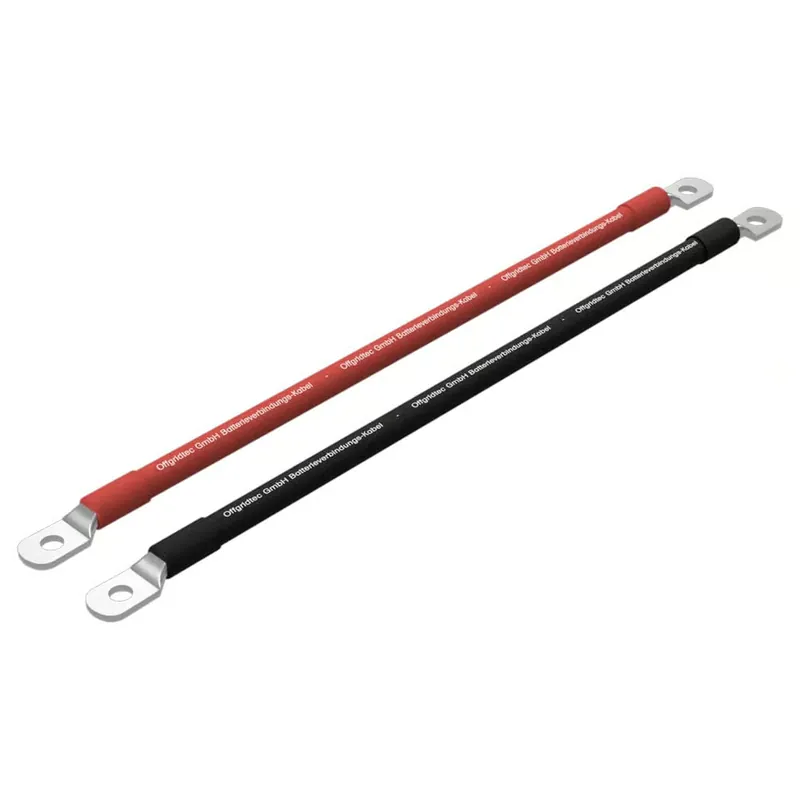 Offgridtec Kabelbrücke 50mm² 0,3m Batteriekabel beidseitig M8 schwarz Abverkauf