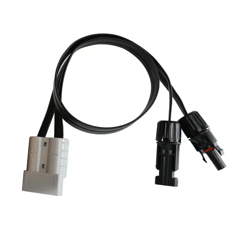 Anderson zu MC4 0,5m Flat Cable (Super Flach) 4mm² Verbindungskabel Kostenloser Rückversand