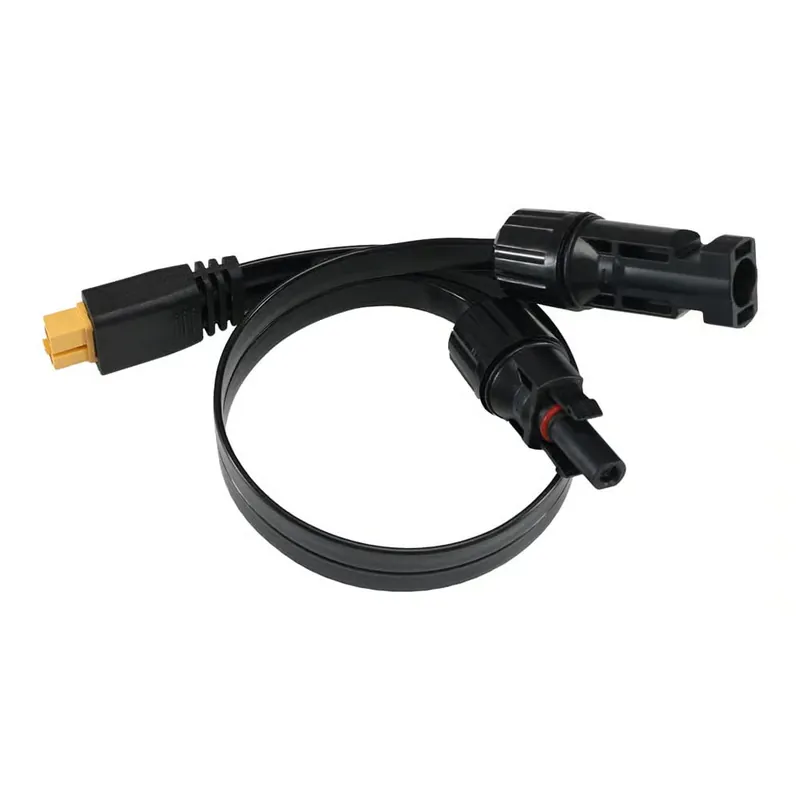 Offgridtec XT60 zu PV-Stecker 2,5m Flat Cable 4mm² Verbindungskabel (Super Flach) Ausverkauf