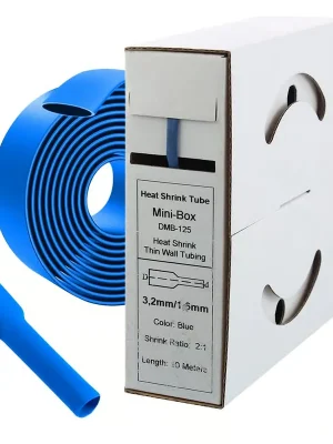 10m Schrumpfschlauch 3,2mm>1,6 blau Top-Angebot
