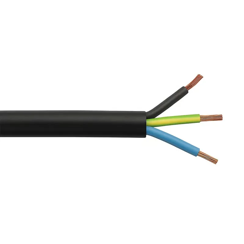 Sofort Bestellen H07RN-F 3x2,5 mm² Meter Gummileitung flexibel mit Schutzleiter 3G2,5 UV-resistent ölbeständig für Außenbereich Meterware