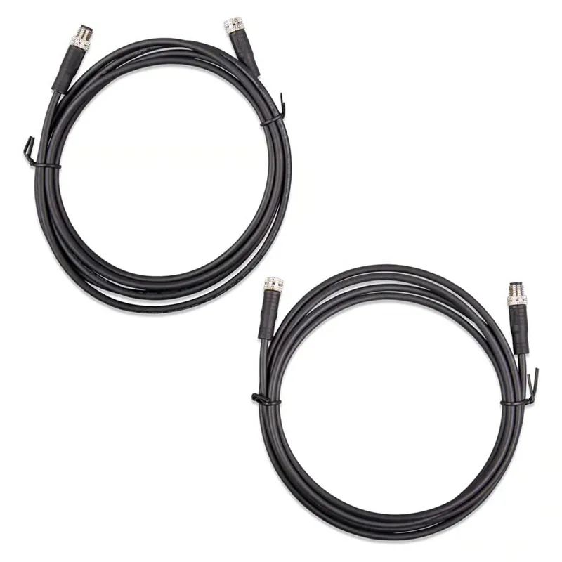 Victron M8 Rundsteckverbinder-Kabel 3-polig Stecker/Buchse 5 m – 2er-Set Mega-Angebot