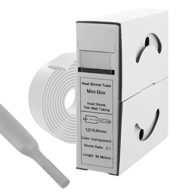 10m Schrumpfschlauch 1,2mm>0,6mm transparent Online Kaufen