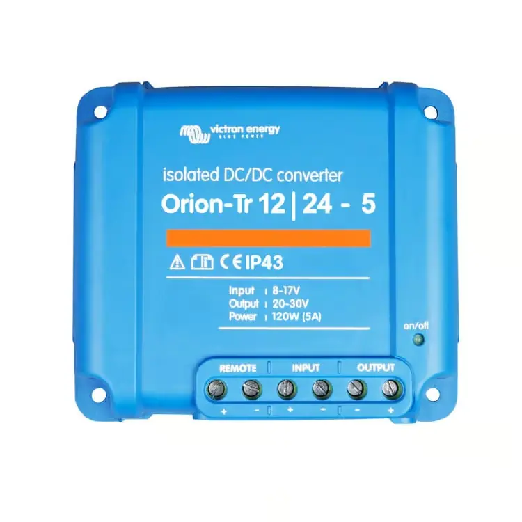 Victron Orion-Tr 12/24-5 isolierter DC DC Konverter 12V zu 24V 5A 120W Markenprodukt