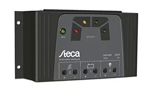 Solarladeregler Steca Solsum 2525 12/24VDC IP 32 25A 5V USB 1,5A Online Kaufen