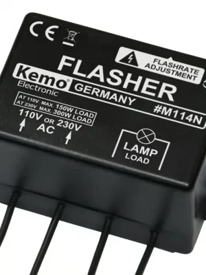 Kemo Blinker, langsam 240 V/AC, 110 V/AC M114N Jetzt Bestellen
