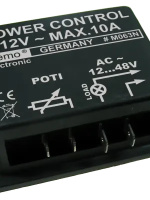 Geprüft Kemo Dimmer 12 - 48 V/AC, max. 10 A M063N